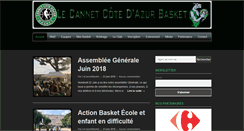 Desktop Screenshot of lecannetbasket.fr